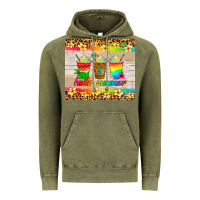 Vintage Olive hello summer ice coffee Vintage Hoodie - Artiststas