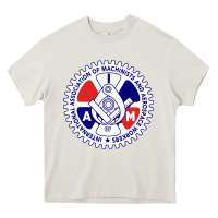 Cream association of machinists and aerospace workers classic Heavy Core Tee - artisFamous