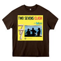 Chocolate Brown two sevens clash culture Heavy Core Tee - artisFamous
