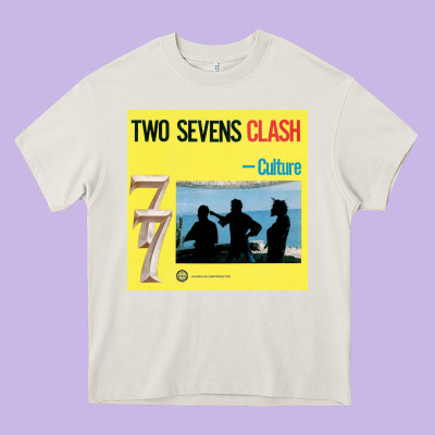 Two Sevens Clash Culture Heavy Core Tee Designed By Artisfamous