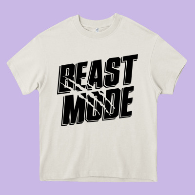 Beast Mode Classic Heavy Core Tee Designed By Artisfamous