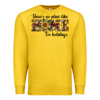 Lemon there's no place like home for holidays Premium Sweatshirt - RanaPortraitStore