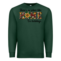 Sports Green there's no place like home for holidays Premium Sweatshirt - RanaPortraitStore
