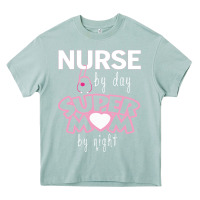Arona nurse by day super mom by night Heavy Core Tee - artisFamous