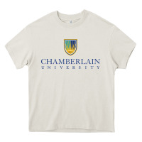 Cream Chamberlain College Heavy Core Tee - artisFamous