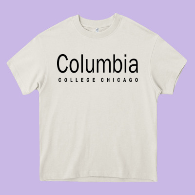 Columbia College Chicago Heavy Core Tee Designed By Artisfamous