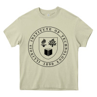 Mossy Illinois Institute of Technology College Heavy Core Tee - artisFamous