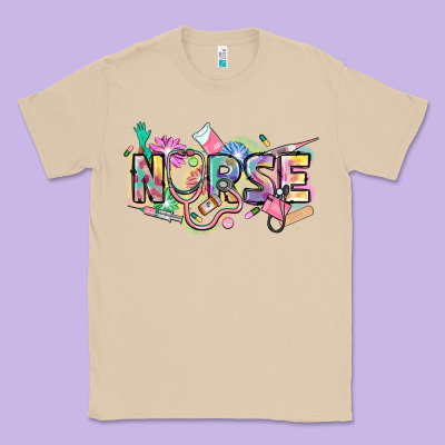 Nurse Classic Tee Designed By Fadigitalartstudio