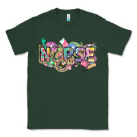 Sports Green Nurse Classic Tee - FaDigitalArtStudio