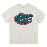 Cream gators gator Heavy Core Tee - artisFamous