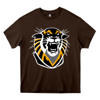 Chocolate Brown fort hays tigers Heavy Core Tee - artisFamous