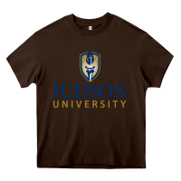 Chocolate Brown Judson College Heavy Core Tee - artisFamous