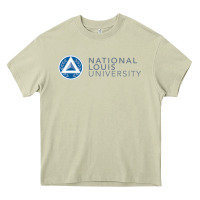 Mossy National Louis College Heavy Core Tee - artisFamous