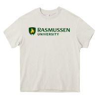 Cream Rasmussen College Heavy Core Tee - artisFamous
