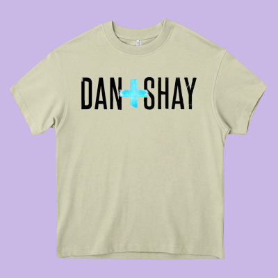 Dan+shay Heavy Core Tee Designed By Artisfamous