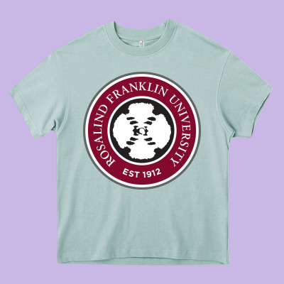 Rosalind Franklin College Of Medicine And Science Heavy Core Tee Designed By Artisfamous