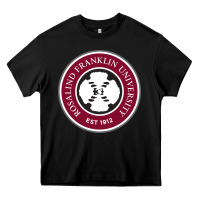 Black Rosalind Franklin College of Medicine and Science Heavy Core Tee - artisFamous