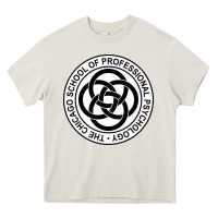 Cream The Chicago School of Professional Psychology Heavy Core Tee - artisFamous