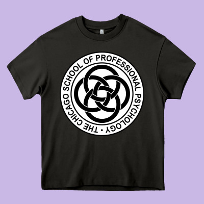 The Chicago School Of Professional Psychology Heavy Core Tee Designed By Artisfamous