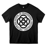 Black The Chicago School of Professional Psychology Heavy Core Tee - artisFamous