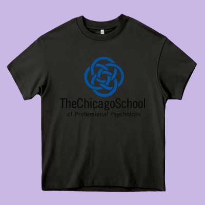 The Chicago School Of Professional Psychology Heavy Core Tee Designed By Artisfamous