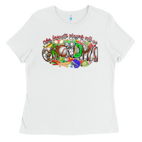 White my favorite platers call me grandma baseball Ladies Tee - CowhideDigitalArt