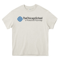 Cream The Chicago School of Professional Psychology Heavy Core Tee - artisFamous
