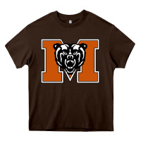 Chocolate Brown mercer bears Heavy Core Tee - artisFamous