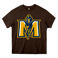 Chocolate Brown murray state racers Heavy Core Tee - artisFamous