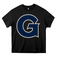 Black georgetown hoyas Heavy Core Tee - artisFamous