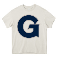 Cream georgetown hoyas Heavy Core Tee - artisFamous