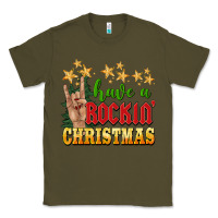 Army Green have a rockin christmas Classic Tee - BarkalooDesign