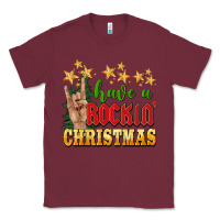 Burgundy have a rockin christmas Classic Tee - BarkalooDesign