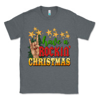 Charcoal Heather have a rockin christmas Classic Tee - BarkalooDesign