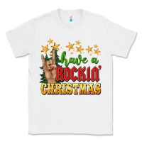 White have a rockin christmas Classic Tee - BarkalooDesign