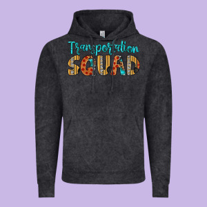 Transportation Squad Vintage Hoodie Designed By Artiststas