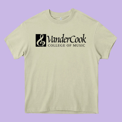 Vandercook College Of Music Heavy Core Tee Designed By Artisfamous