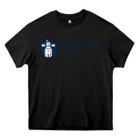 Black Wheaton College (Illinois) Heavy Core Tee - artisFamous