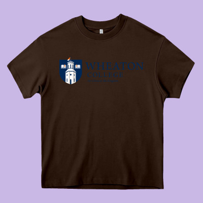 Wheaton College (illinois) Heavy Core Tee Designed By Artisfamous