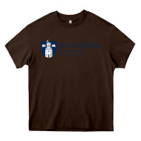 Chocolate Brown Wheaton College (Illinois) Heavy Core Tee - artisFamous