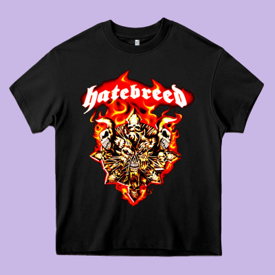 Hatebreed 3 Heavy Core Tee Designed By Artisfamous