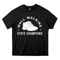 Black funny mall walking state champions Heavy Core Tee - artisFamous