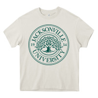 Cream jacksonville university Heavy Core Tee - artisFamous