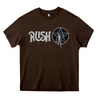 Chocolate Brown rush new Heavy Core Tee - artisFamous