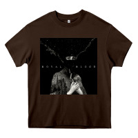 Chocolate Brown royal blood Heavy Core Tee - artisFamous