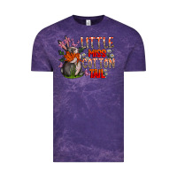 Cloud Purple Little Miss Cotton Tail Vintage Tee - CowhideDigitalArt