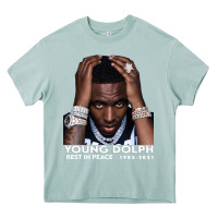 Arona Rest in Peace Young Dolph Heavy Core Tee - artisFamous