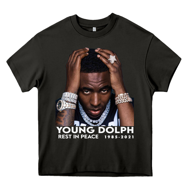 Rest In Peace Young Dolph Heavy Core Tee by artisFamous | Teevron