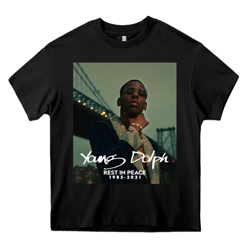 Rest In Peace Young Dolph Heavy Core Tee by artisFamous | Teevron
