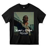 Black Rest in Peace Young Dolph Heavy Core Tee - artisFamous
